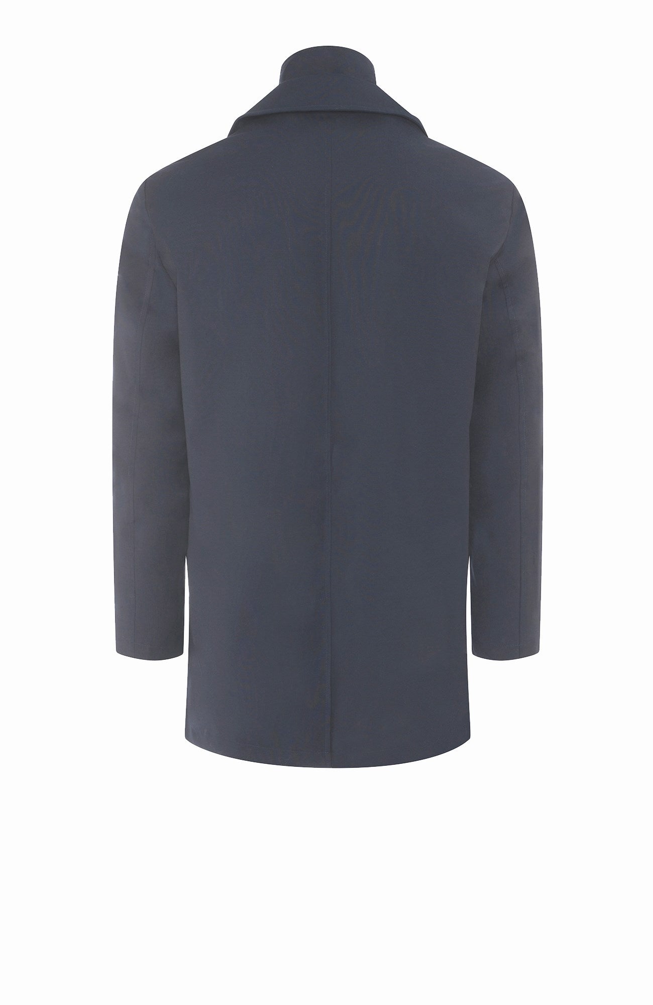 Samson Navy Wool City Coat