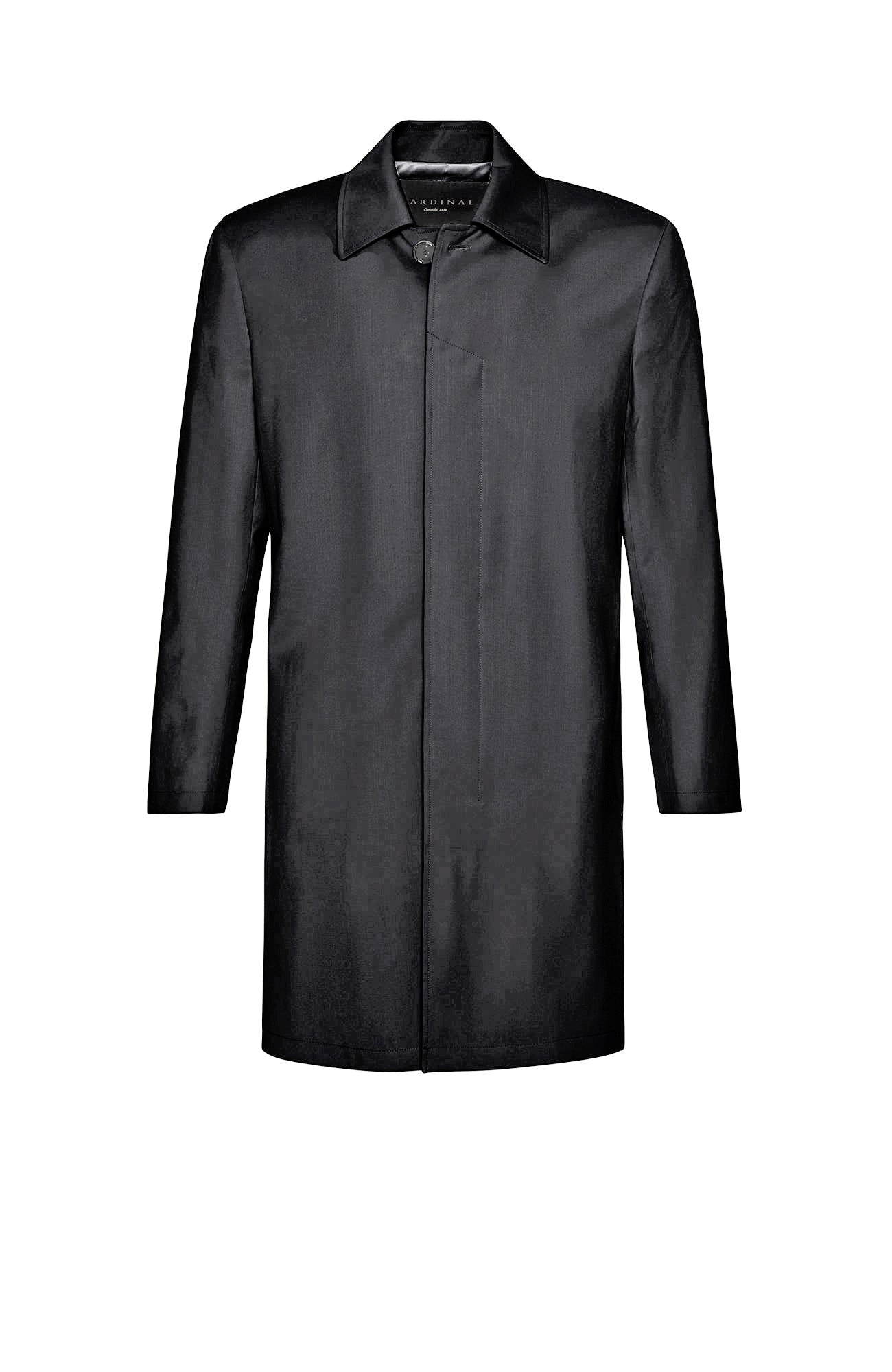 Jax Black Water Repellent Wool Coat - Cardinal of Canada - US - Jax Black Water Repellent Wool Coat