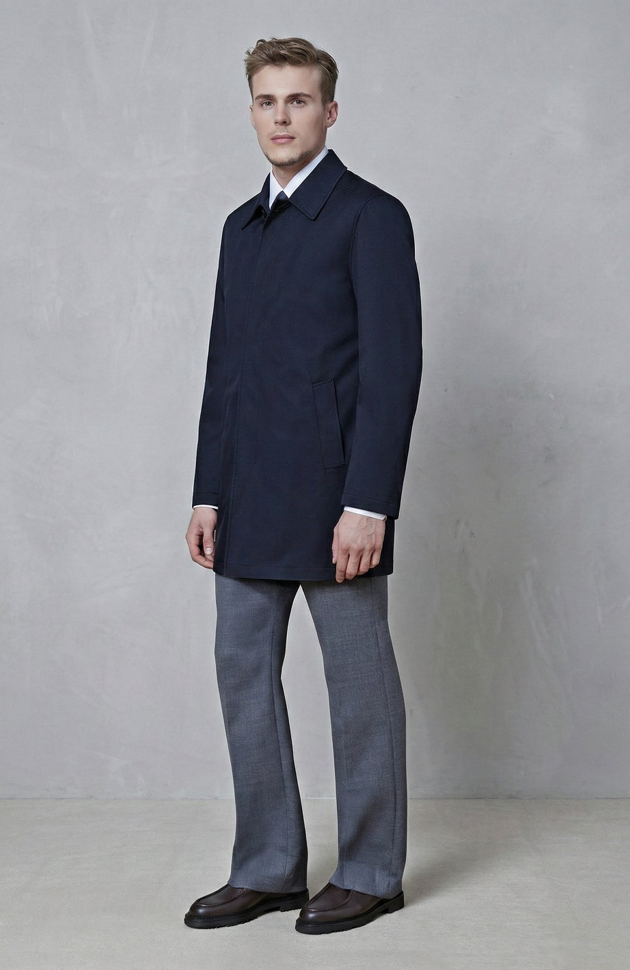 McCord Dark Navy Raincoat - MENS - Cardinal of Canada - US - McCord Dark Navy Raincoat