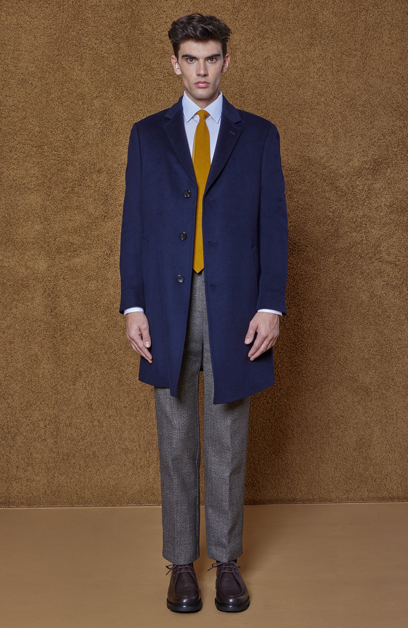 ST - PIERRE NAVY CASHMERE TOPCOAT - Cardinal of Canada - US - ST - PIERRE NAVY CASHMERE TOPCOAT