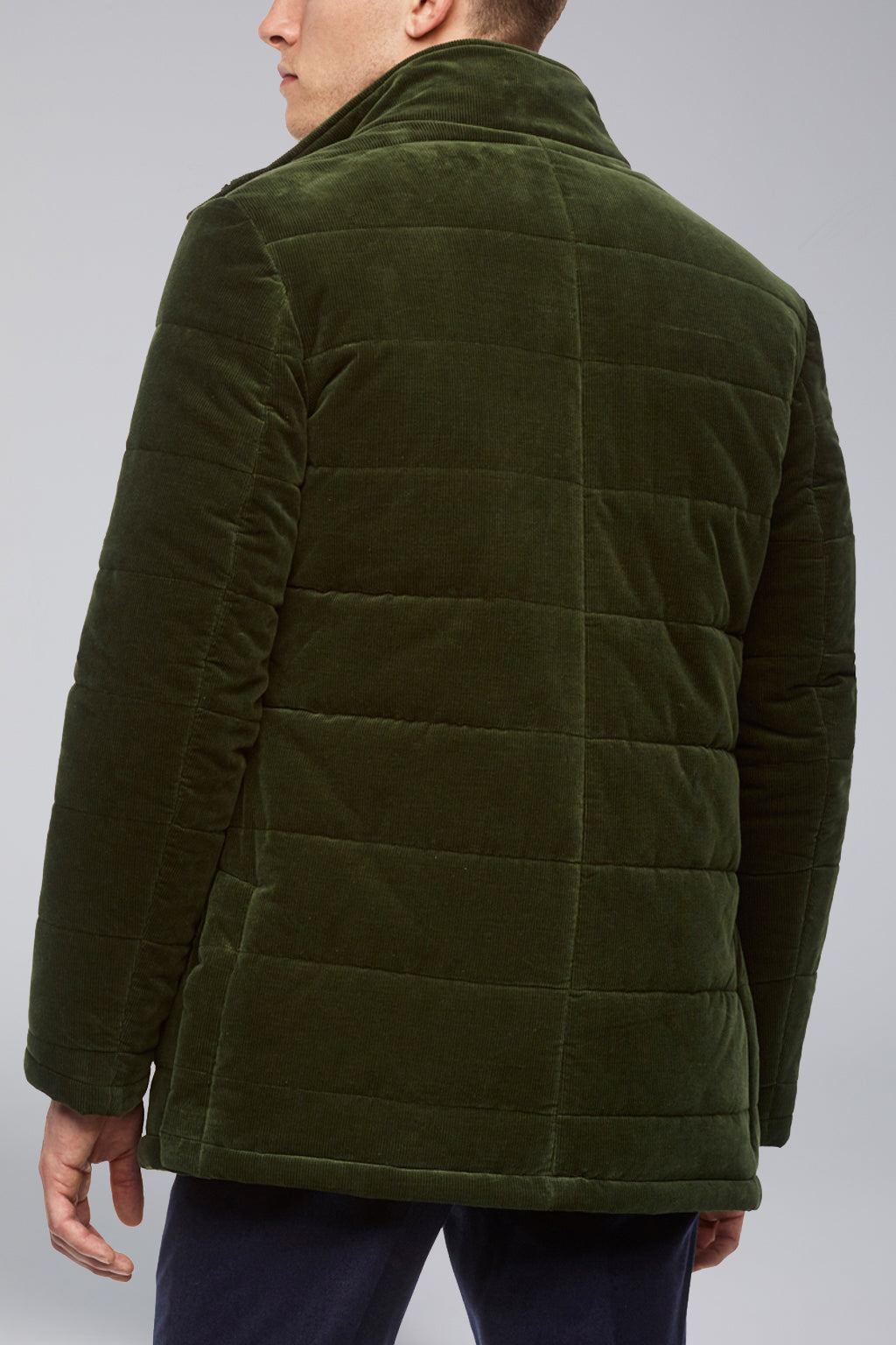 Manson Regular Fit Car Coat - Olive