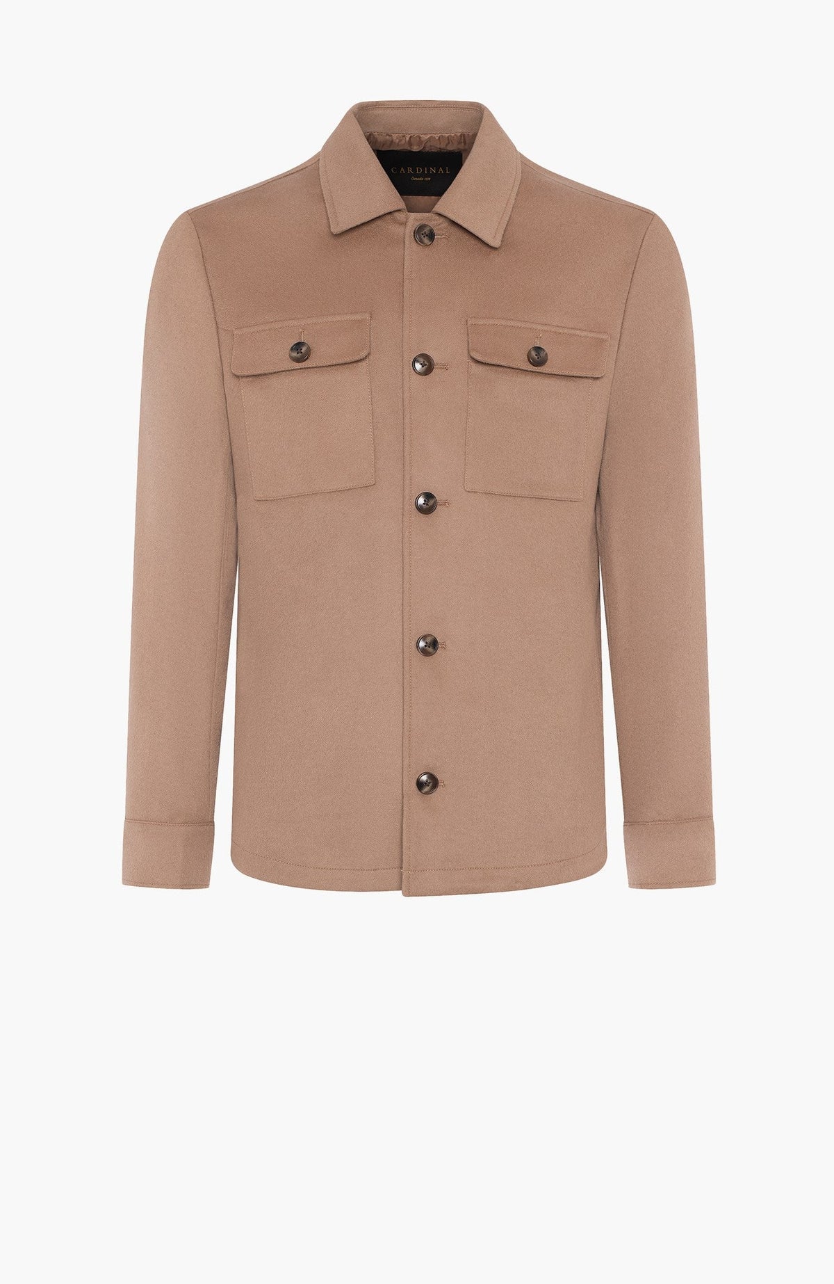 Bryce Cashmere Shirt Jacket - MENS - Cardinal of Canada-US-Bryce Cashmere Shirt Jacket