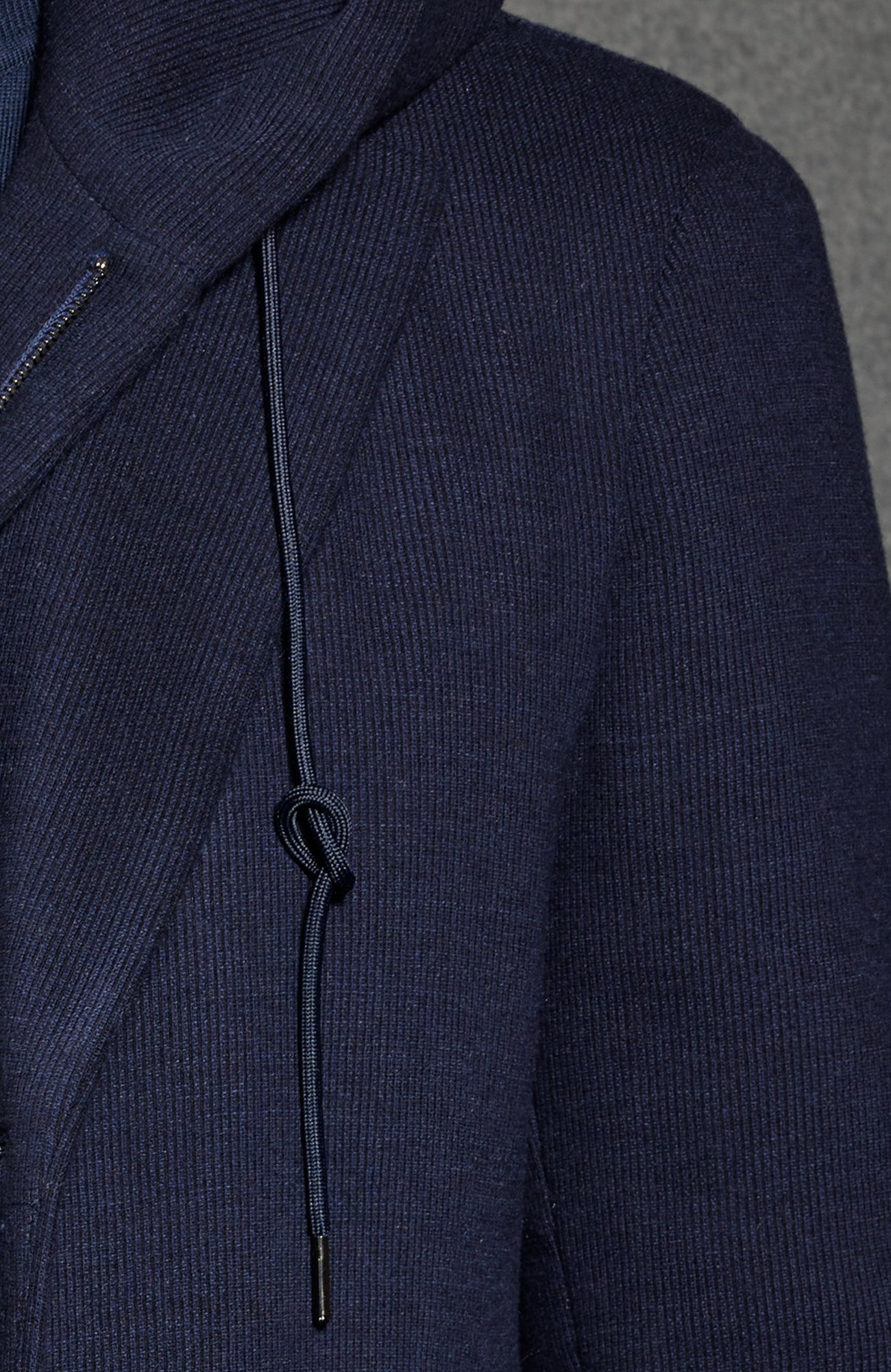 Tyson Navy Wool & Cashmere Topcoat