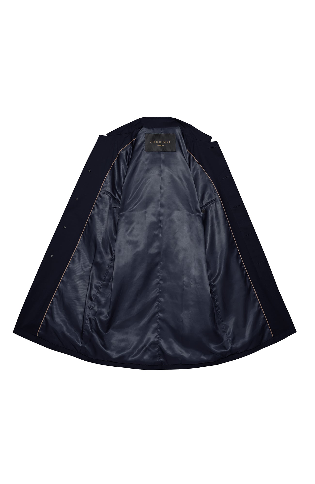 JAX BLACK WOOL RAINCOAT - Cardinal of Canada-US-JAX BLACK WOOL RAINCOAT