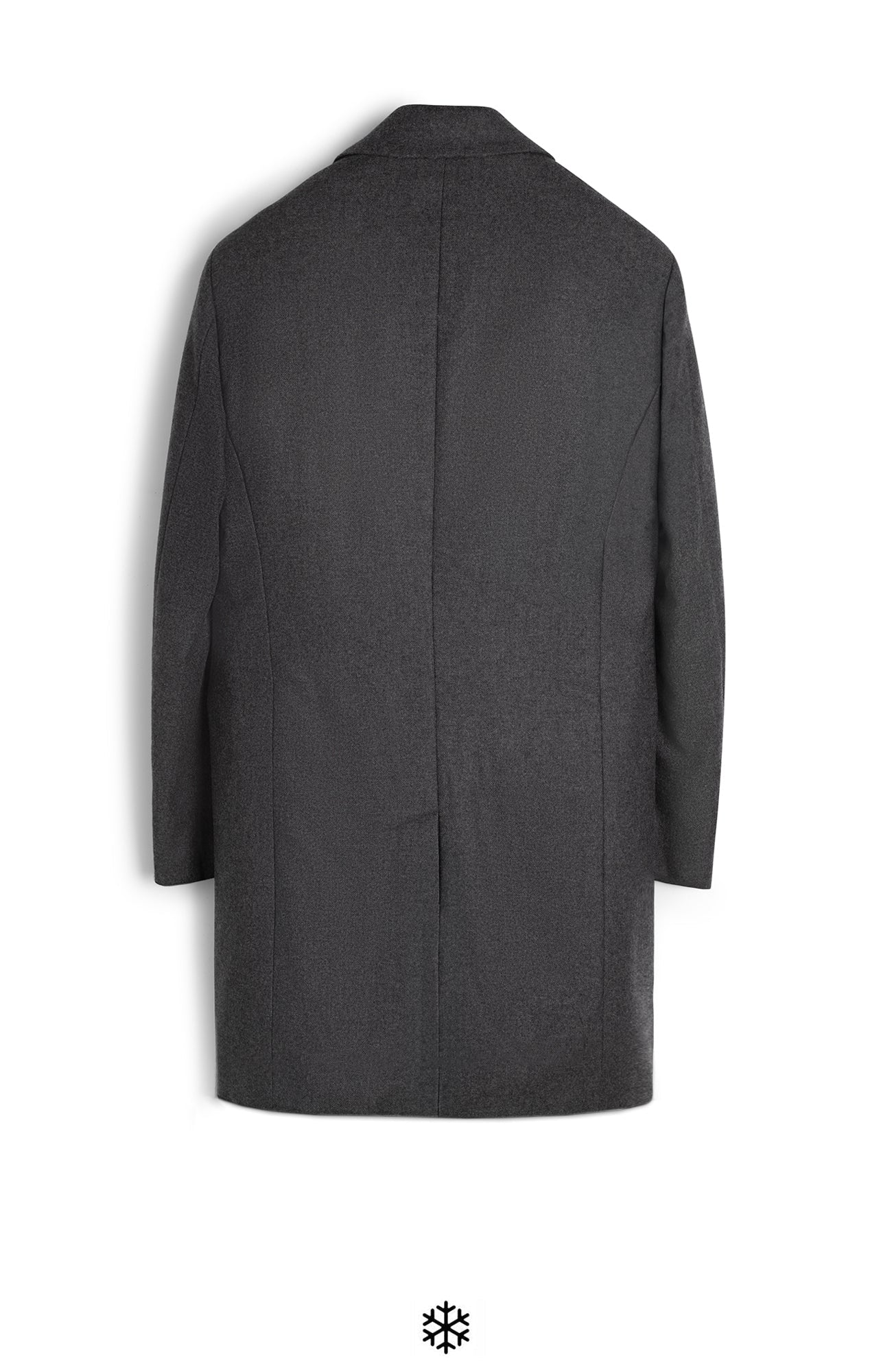 LIMITED EDITION: GRAPHITE WOOL & CASHMERE TOPCOAT - MENS - Cardinal of Canada - US - LIMITED EDITION: GRAPHITE WOOL & CASHMERE TOPCOAT