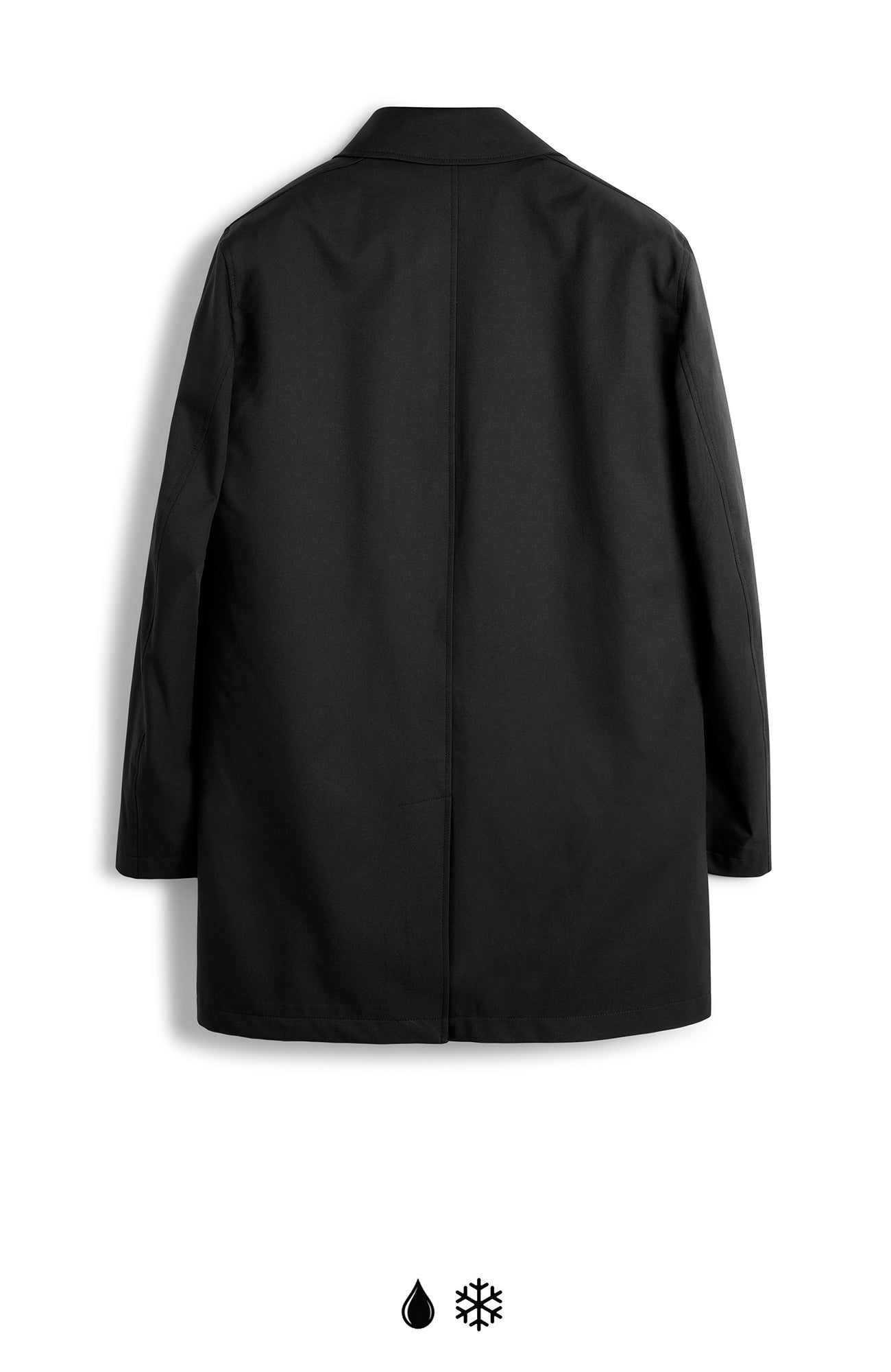 MCCORD RAINCOAT IN BLACK NIGHT - MENS - Cardinal of Canada-US-MCCORD RAINCOAT IN BLACK NIGHT