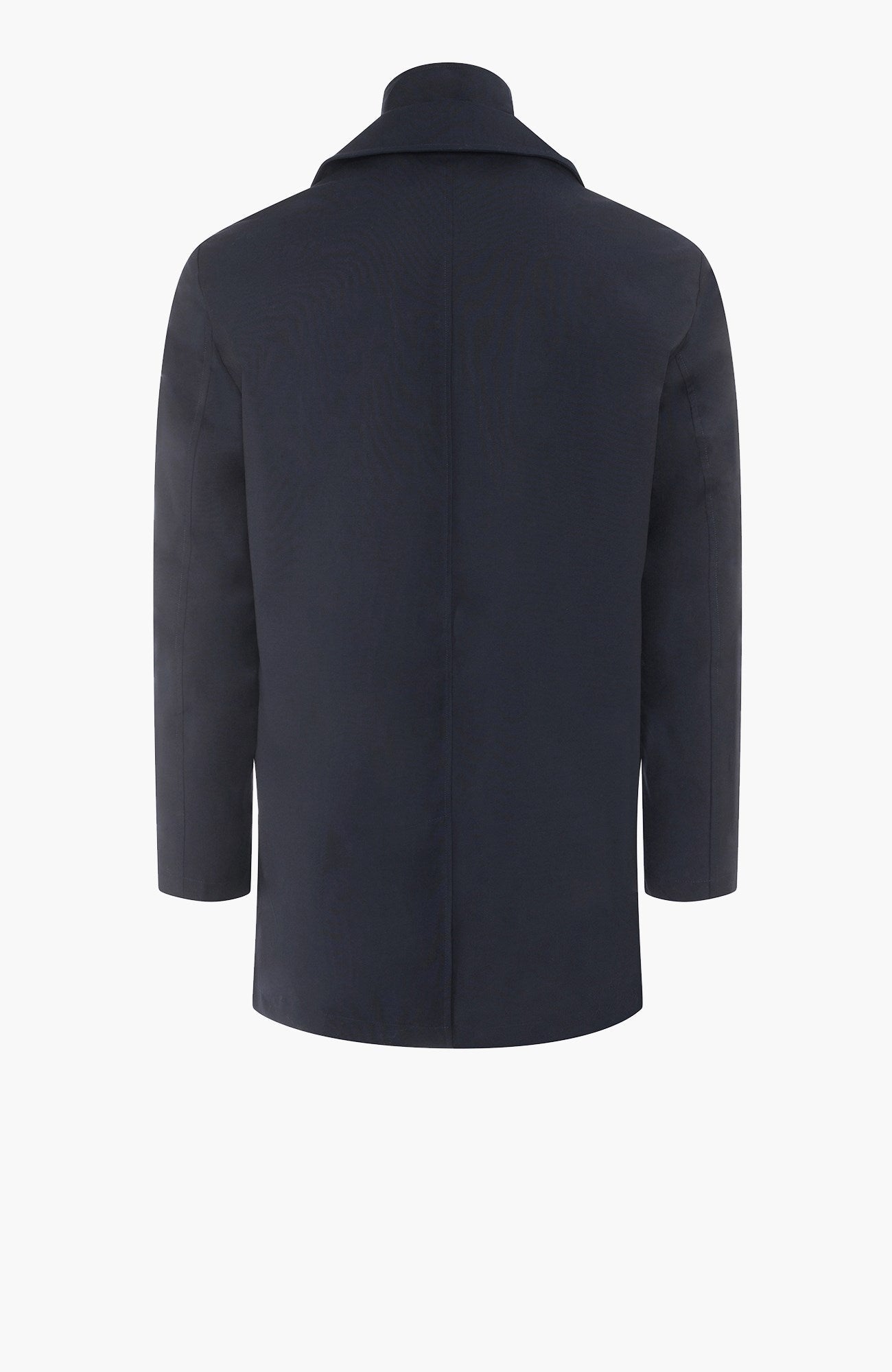 Samson Black Wool City Coat - MENS - Cardinal of Canada-US-Samson Black Wool City Coat