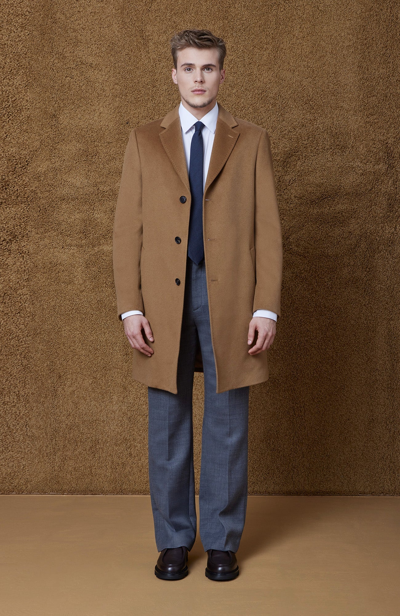 ST - PIERRE CASHMERE TOPCOAT in VICUNA - Cardinal of Canada - US - ST - PIERRE CASHMERE TOPCOAT in VICUNA