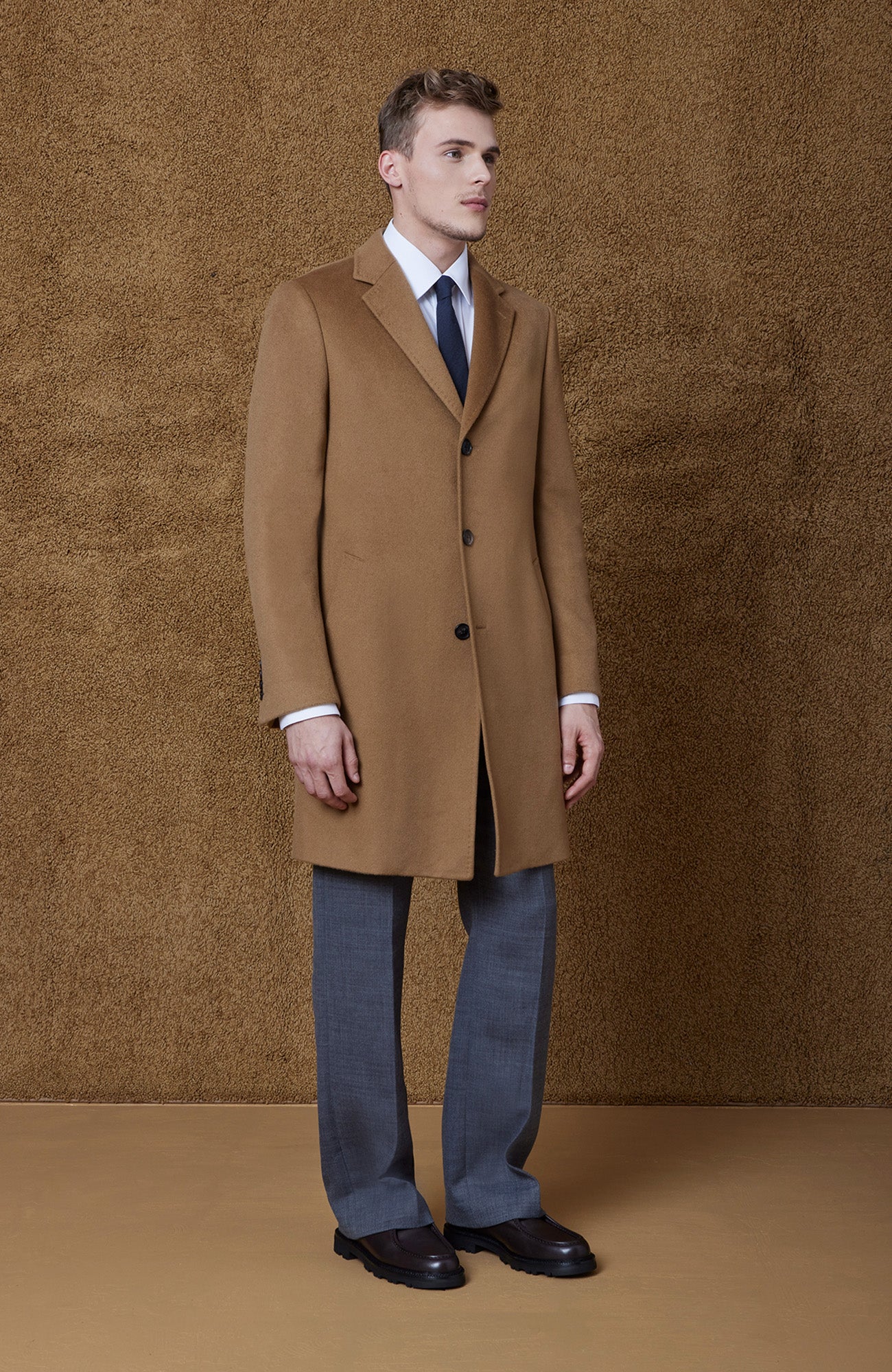 ST - PIERRE CASHMERE TOPCOAT in VICUNA - Cardinal of Canada - US - ST - PIERRE CASHMERE TOPCOAT in VICUNA