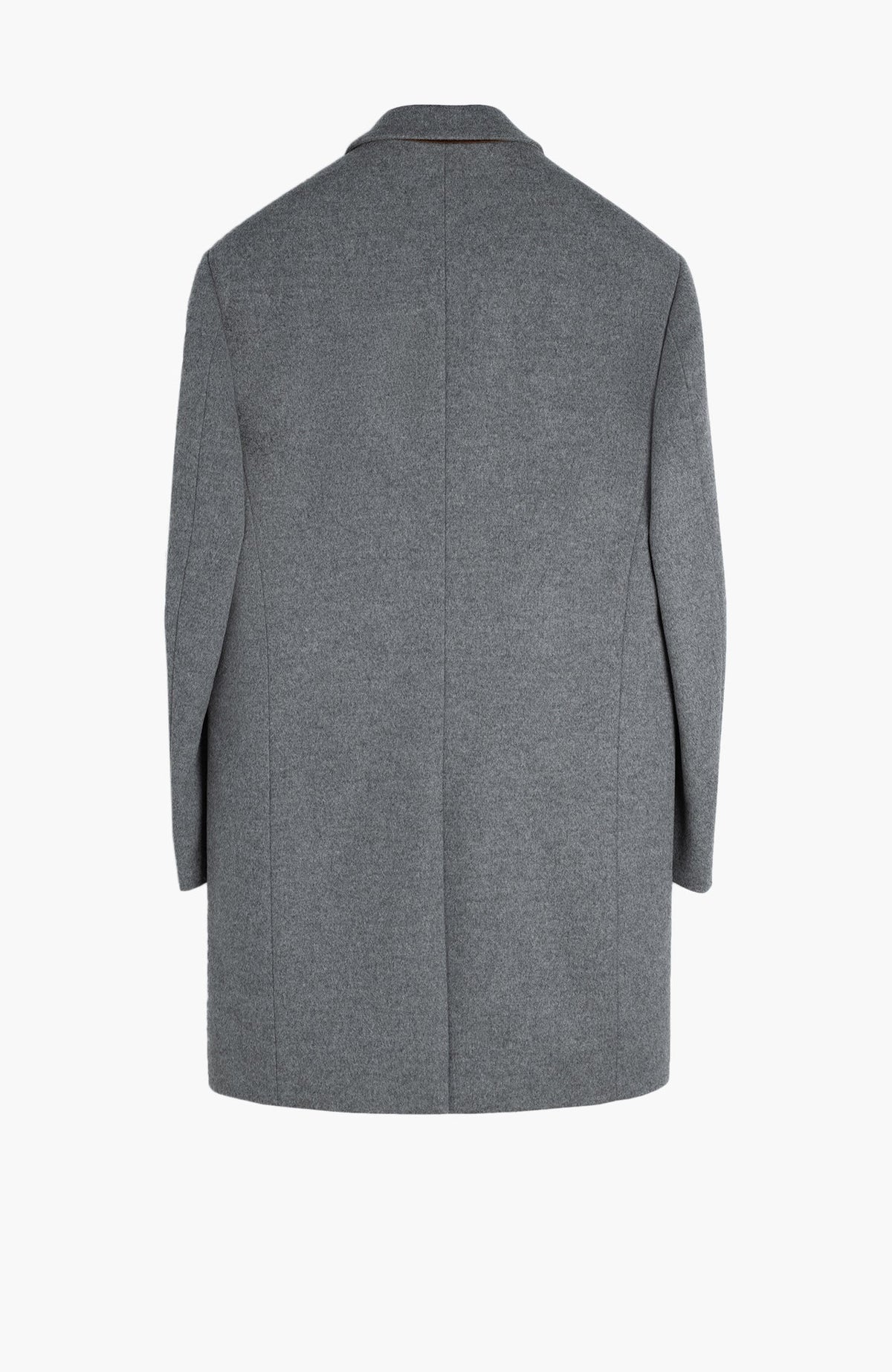 Sutton Light Gray Wool Topcoat - Cardinal of Canada-US-Sutton Light Gray Wool Topcoat