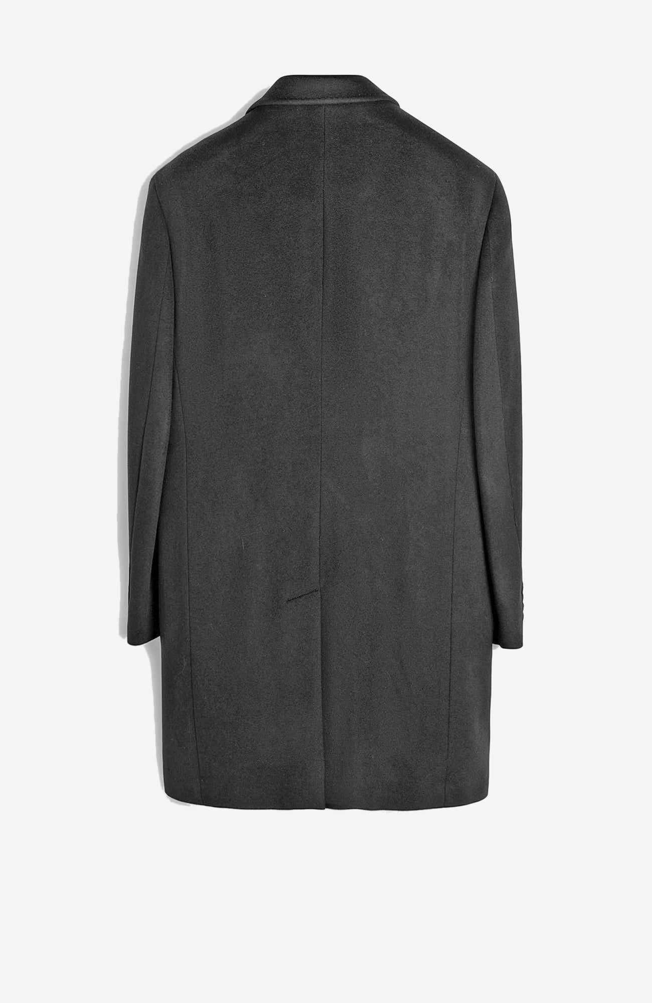 The St. Pierre Charcoal Cashmere Topcoat - Cardinal of Canada - US - The St. Pierre Charcoal Cashmere Topcoat